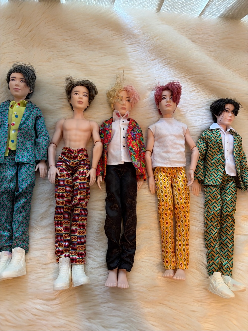 BTS dolls set of 5